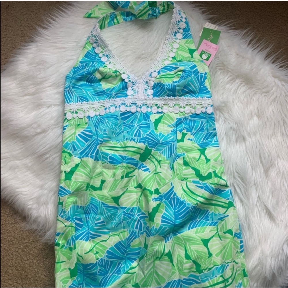 Lilly Pulitzer NWT Cocoa Halter Dress